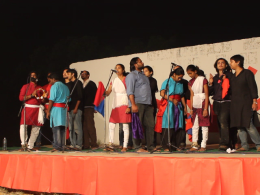 RCF, Kabir Kala Manch and Republican Panthers performing in JNU